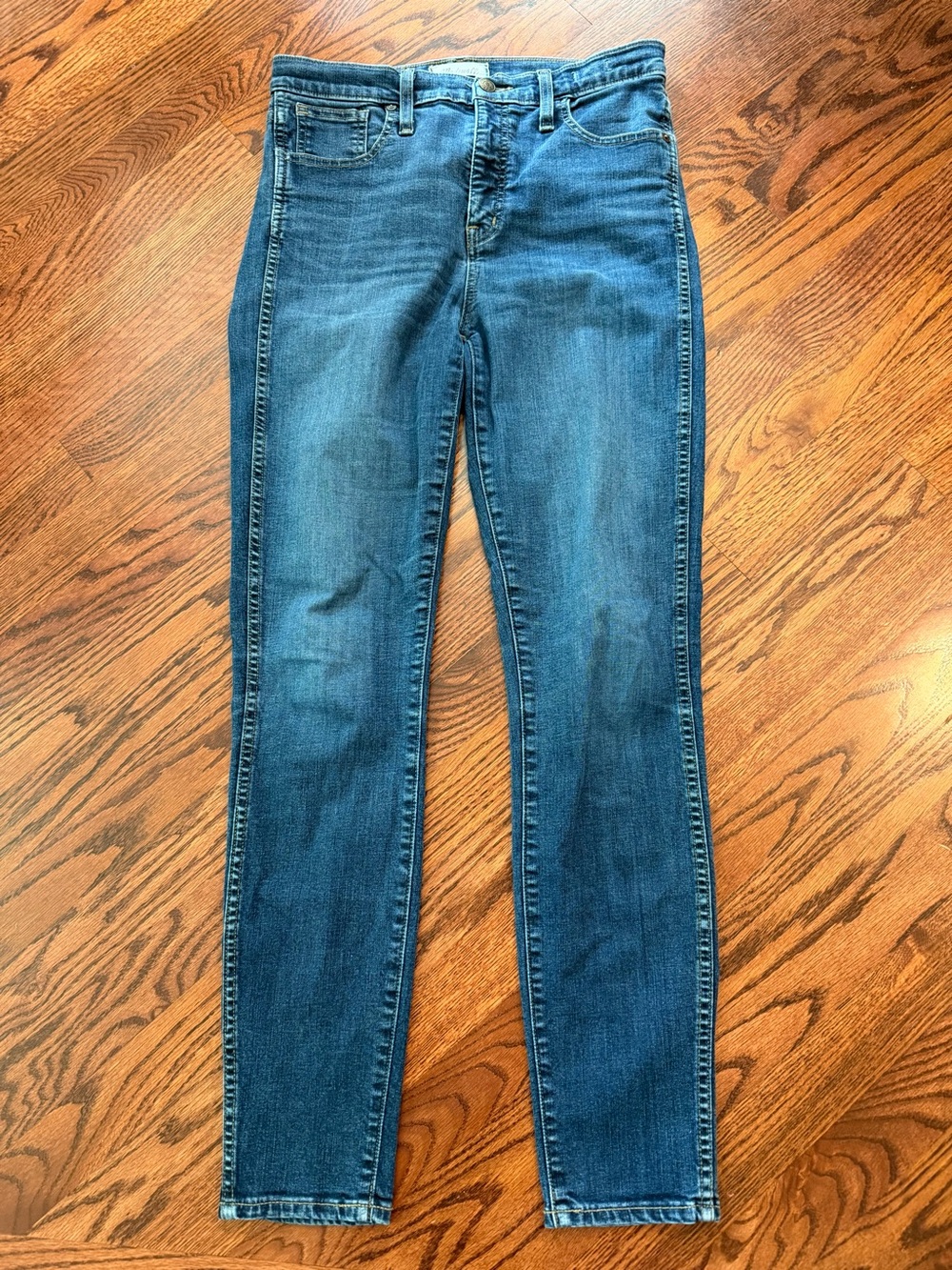 Madewell 10” High Rise Skinny Jeans Size 29T